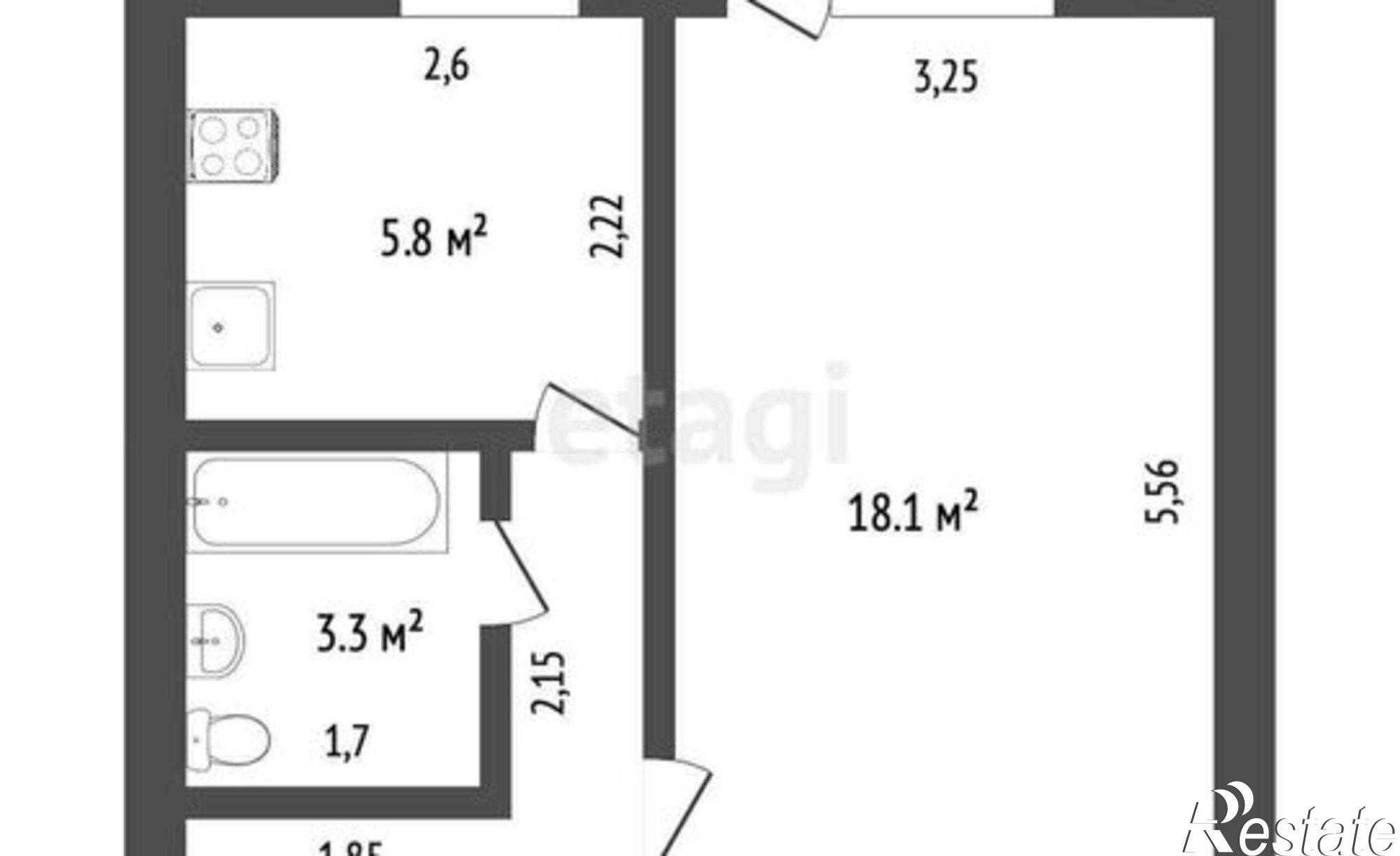 Купить квартиру за 2 450 000 рублей на улица Карбышева, 10