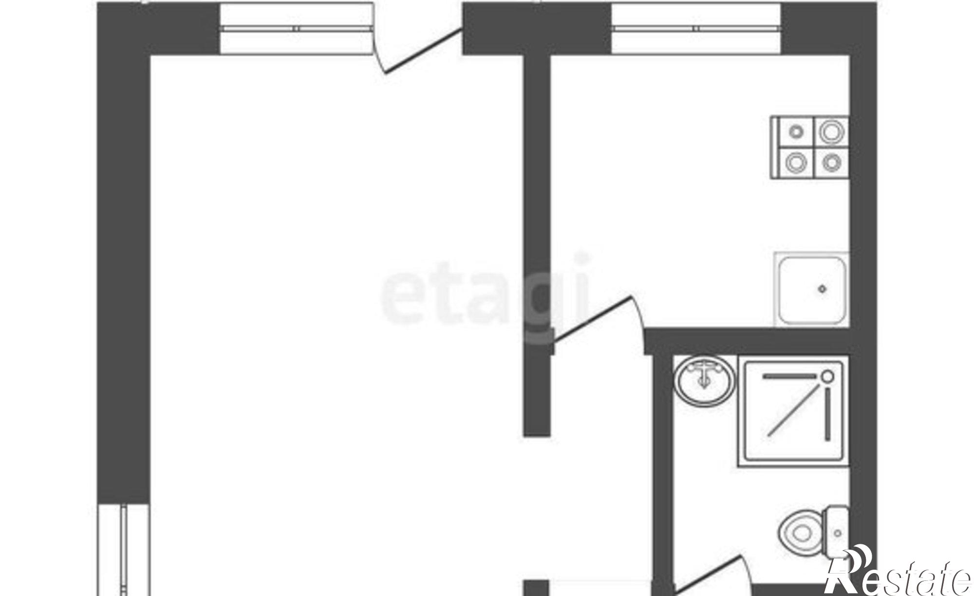 Купить квартиру за 2 350 000 рублей на Северная улица, 94