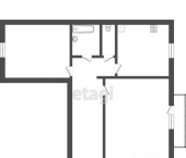 2-комн, 60кв м, этаж 2/5 ул Ратная, 1