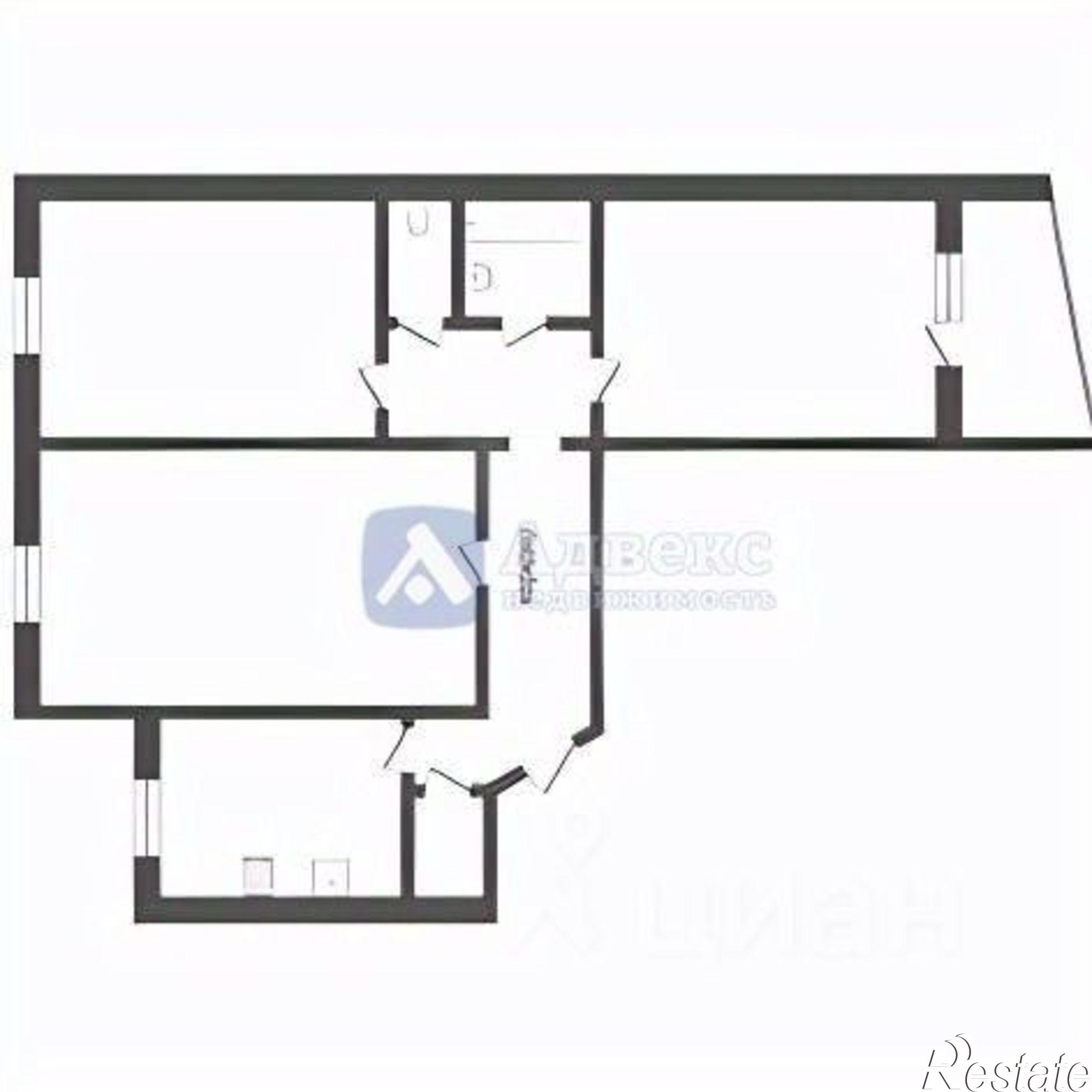 Купить квартиру за 6 500 000 рублей на Тюмень городской округ, Тюмень