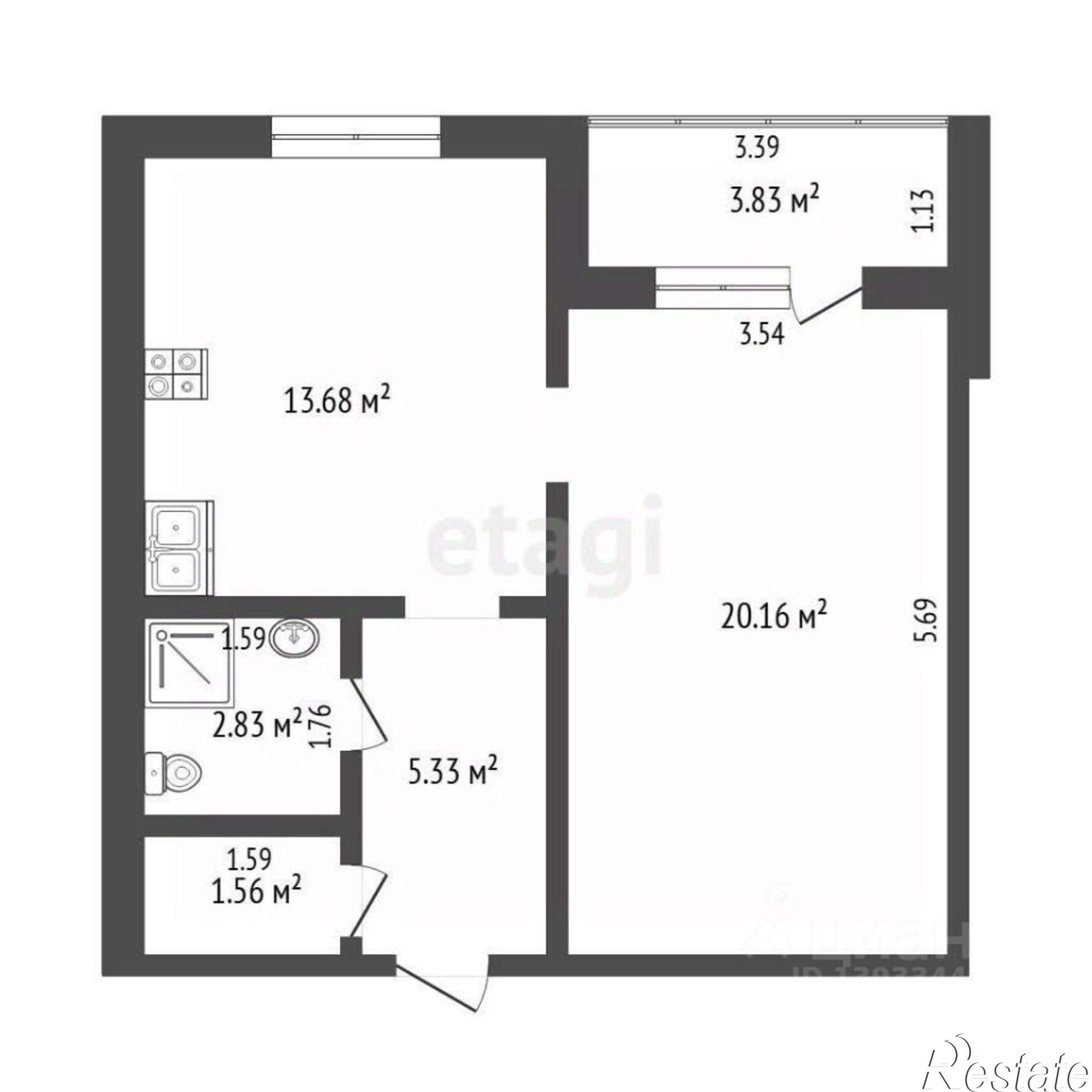 Купить квартиру за 7 500 000 рублей на городской округ Тюмень