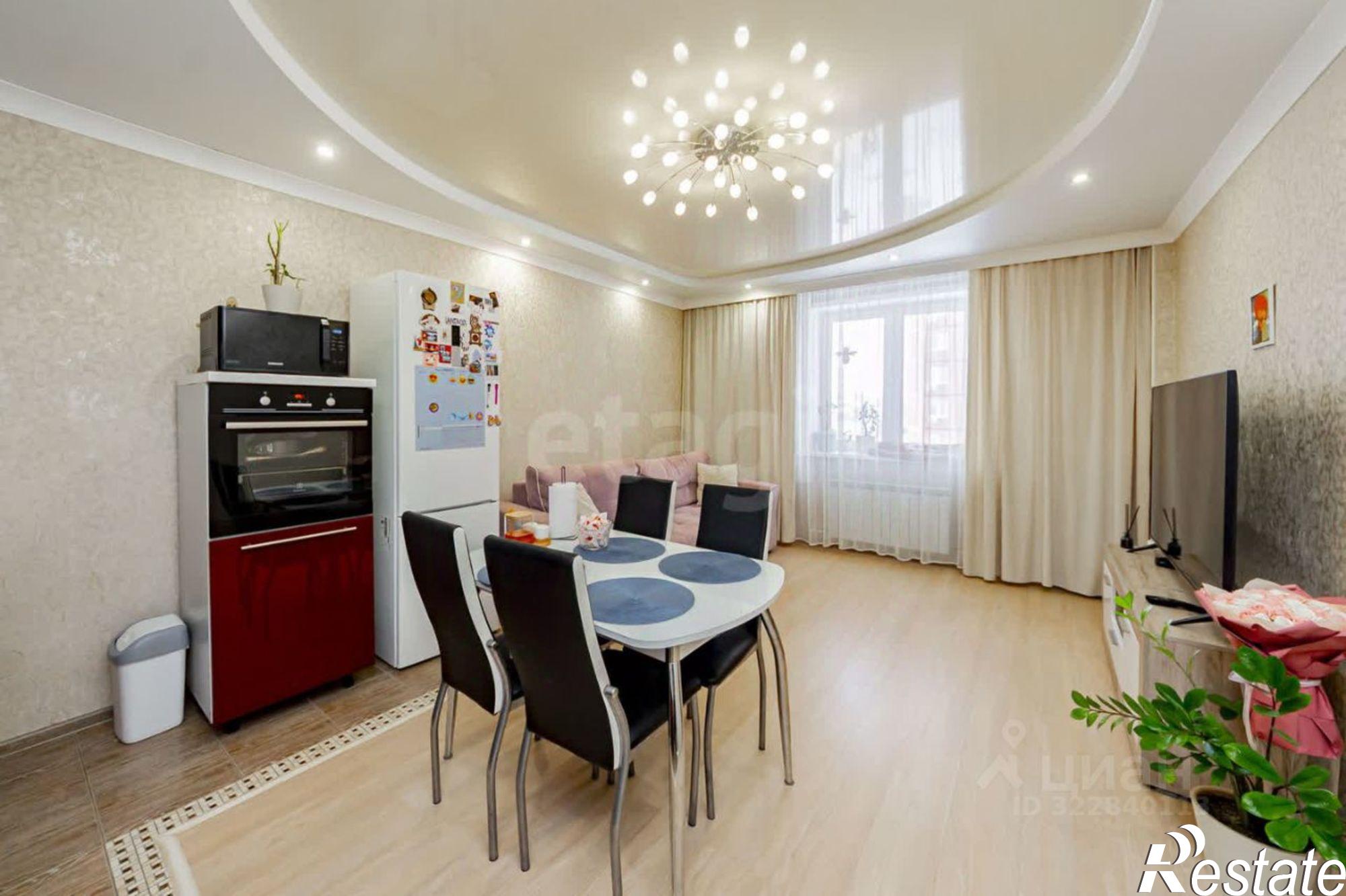 Купить квартиру за 5 950 000 рублей на городской округ Тюмень