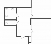 1-комн, 48кв м, этаж 9/17 ул Николая Зелинского, 5