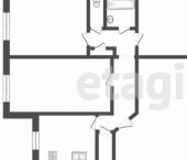 3-комн, 65кв м, этаж 8/9 ул Широтная, 53