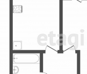 1-комн, 36кв м, этаж 20/24 Полевая улица, 117 к5