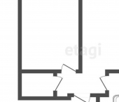 1-комн, 37кв м, этаж 4/10 ул Ю.-Р.Г.Эрвье, 32