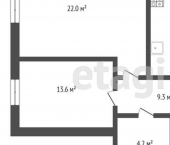 2-комн, 58кв м, этаж 10/18 ул Николая Ростовцева, 24 1