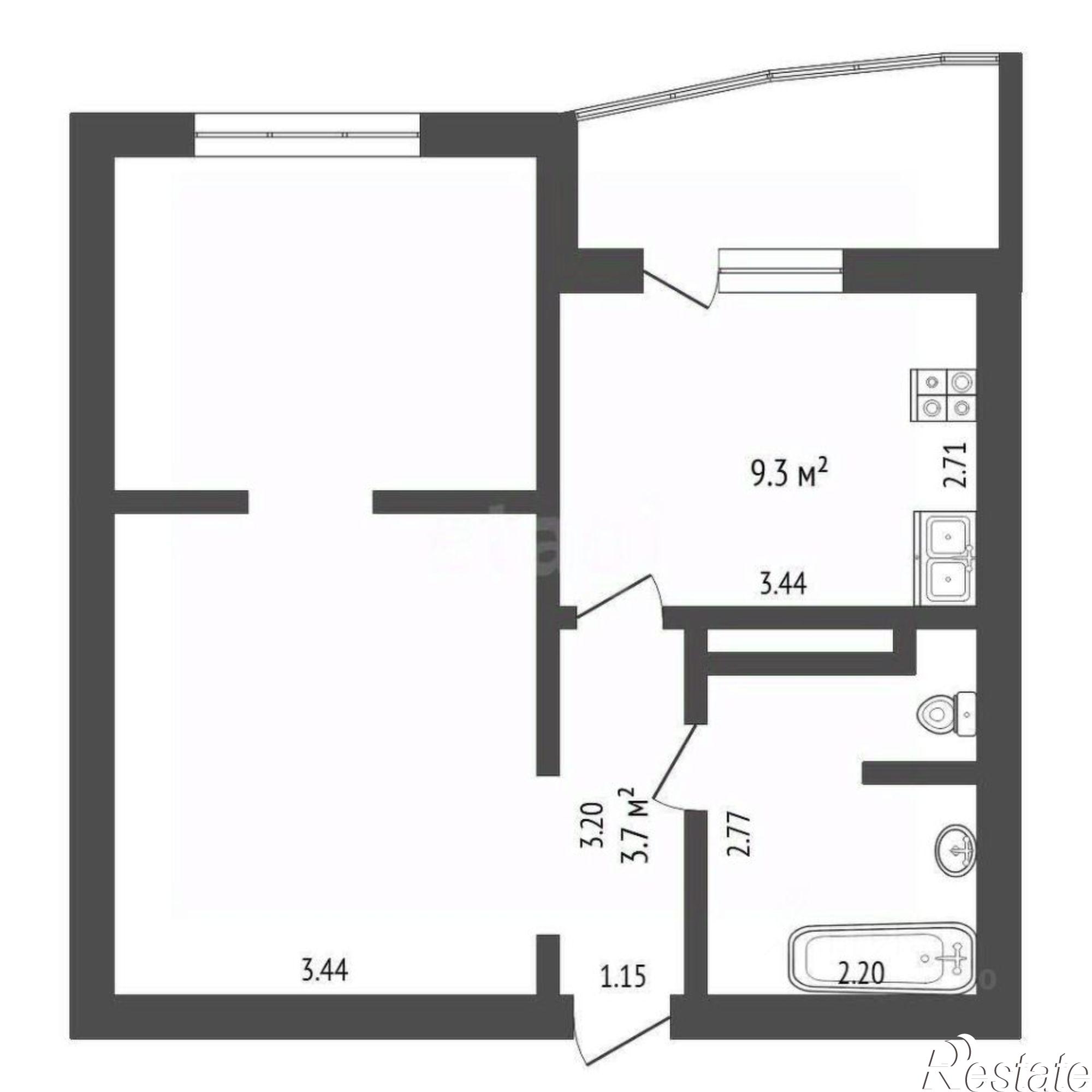 Купить квартиру за 5 400 000 рублей на ул Созидателей, 2