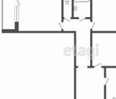 3-комн, 95кв м, этаж 3/10 Широтная улица, 100