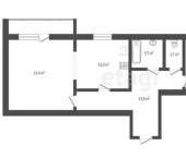 2-комн, 71кв м, этаж 2/15 Заречный проезд, 14