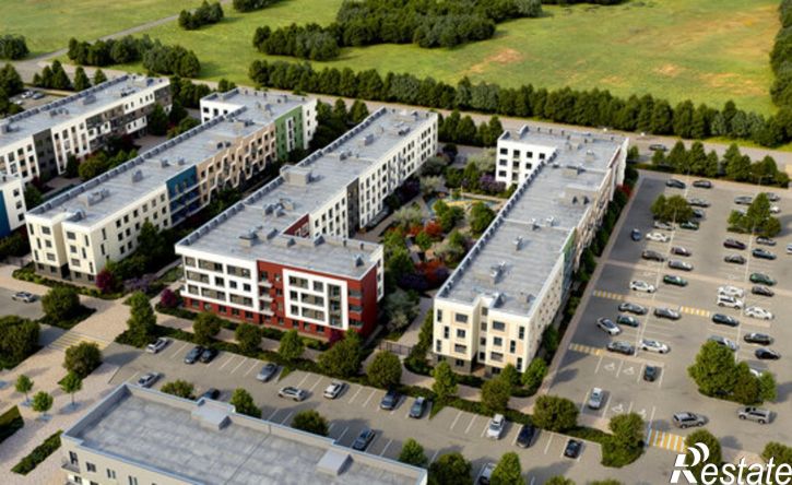 1-комн квартира в новом доме Тюмень, жилой квартал Зелёные Аллеи