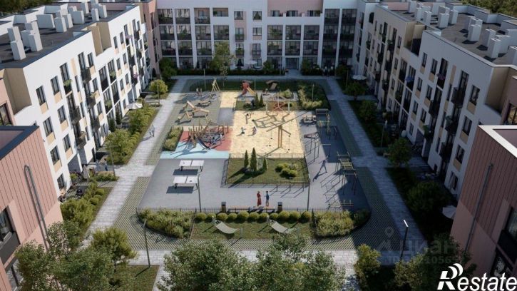 1-комн квартира в новом доме село Ембаево, Бульварная улица