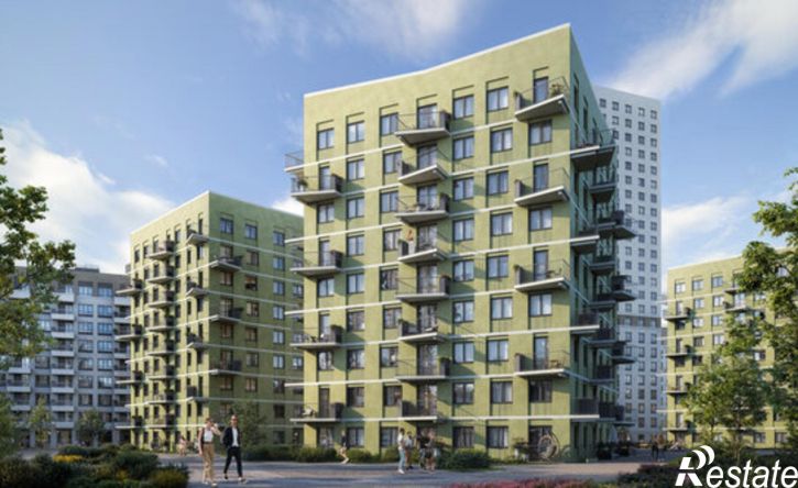 2-комн квартира в новом доме Тюмень, улица Владимира Абазарова, 5
