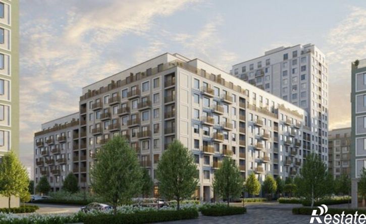 1-комн квартира в новом доме Тюмень, микрорайон ДОК, ЖК Октябрьский на Туре