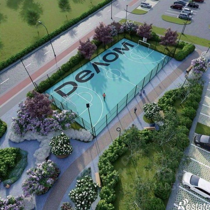 1-комн квартира в новом доме микрорайон Мыс, улица Кулибина