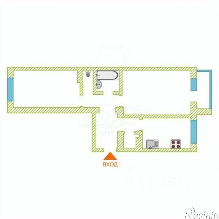 2-комн квартира ул Мира, 29а,  д. 29а