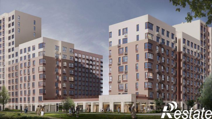 2-комн квартира в новом доме улица Сергея Джанбровского, 19 к1,  д. 19 к1