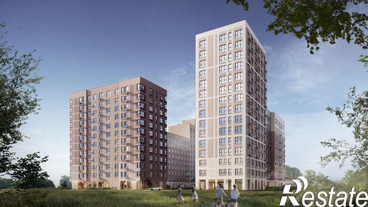 2-комн квартира в новом доме улица Сергея Джанбровского, 19 к1,  д. 19 к1