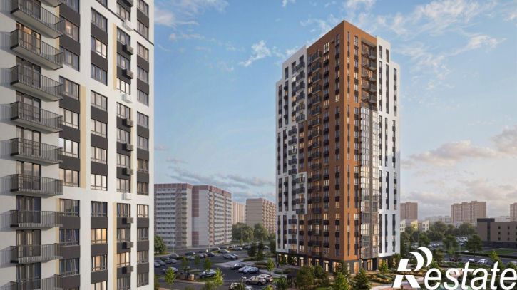 1-комн квартира в новом доме улица Созидателей, 3,  д. 3